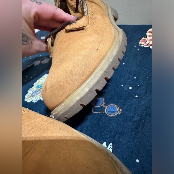 Timberland Tan Combat Boots - Picture 6 of 11
